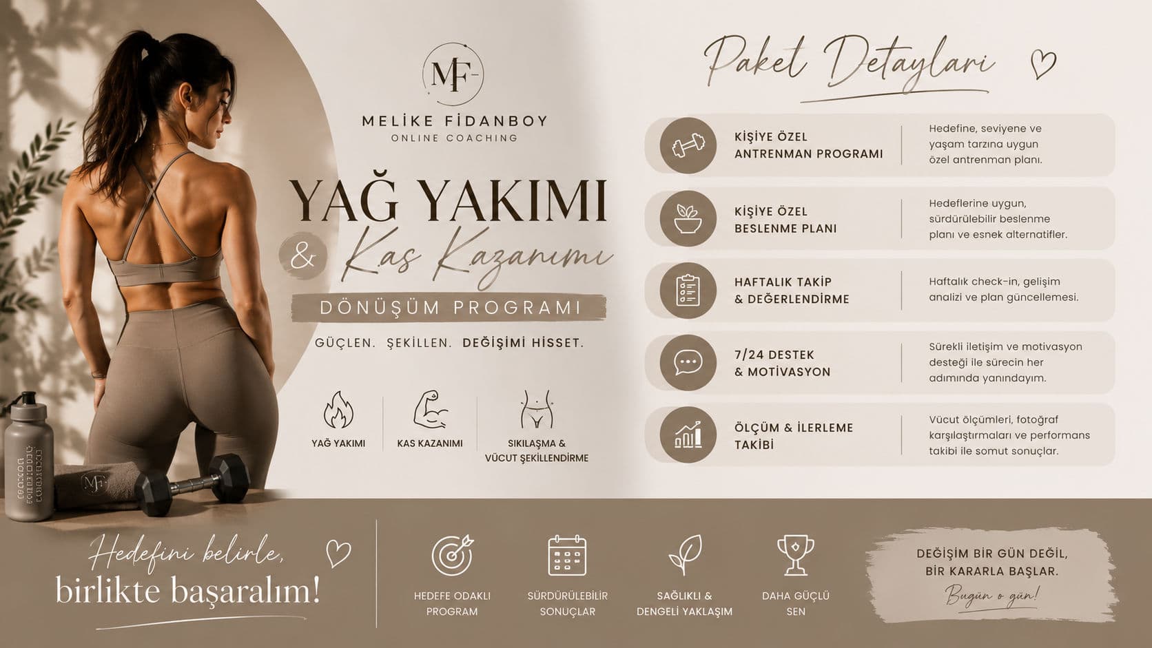 3 aylık yağ yakımı kas kazanımı